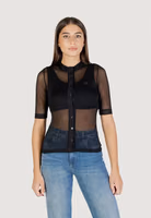 Black Polyester Blouse 5