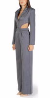 Gray Polyester Jumpsuit 2