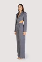 Gray Polyester Jumpsuit 5