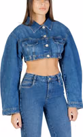 Blue Cotton Denim Jacket 4