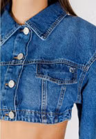 Blue Cotton Denim Jacket 5