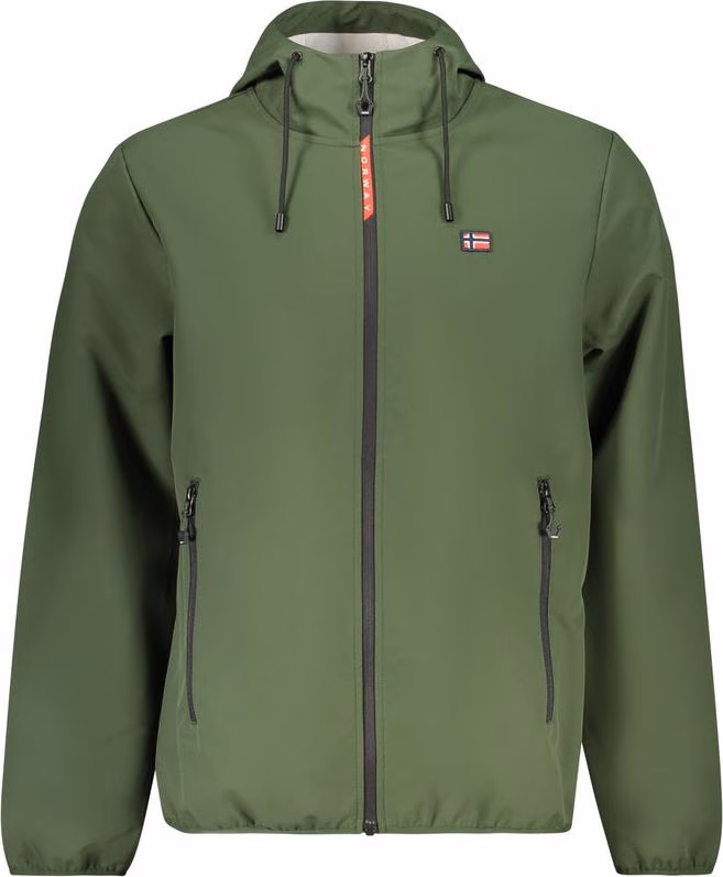Verde Polyester Mens Jacket