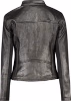 Black Polyester Women Jacket 2