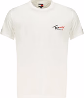 White Cotton Men T-Shirt 1