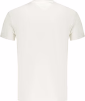 White Cotton Men T-Shirt 2