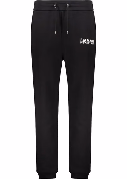 Black Cotton Joggers (Workout Pants)