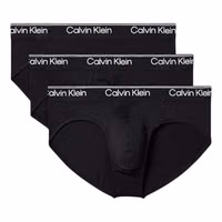 Black Recycled Polyester Briefs 1