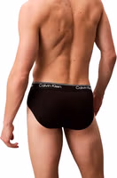 Black Recycled Polyester Briefs 3