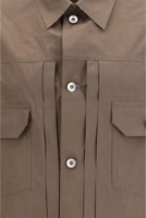 Bicolor Cotton Coat 3