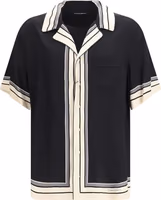 Multicolor Silk Shortsleeve Shirt 1