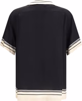 Multicolor Silk Shortsleeve Shirt 2