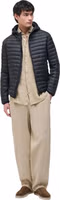 Black Polyamide Full-Length Jacket 4