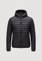 Black Polyamide Full-Length Jacket 5