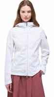White Polyester Shell Jacket 1