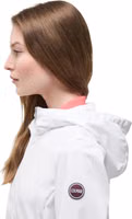 White Polyester Shell Jacket 2