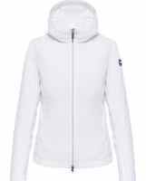 White Polyester Shell Jacket 3
