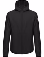 Black Polyester Shell Jacket 1