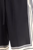 Black Silk Bermuda Shorts 3