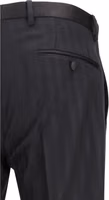 Black Wool Oves Aries Dress Pants 3