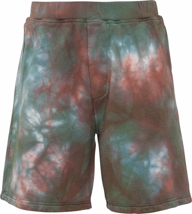 Bicolor Cotton Shorts