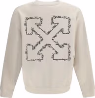 Beige Cotton Sweatshirt 2