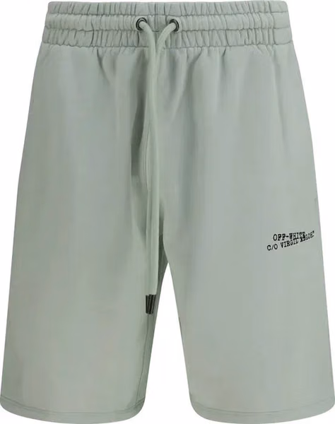 Bicolor Cotton Bermuda Shorts