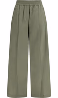 Bicolor Cotton Casual Pants 1