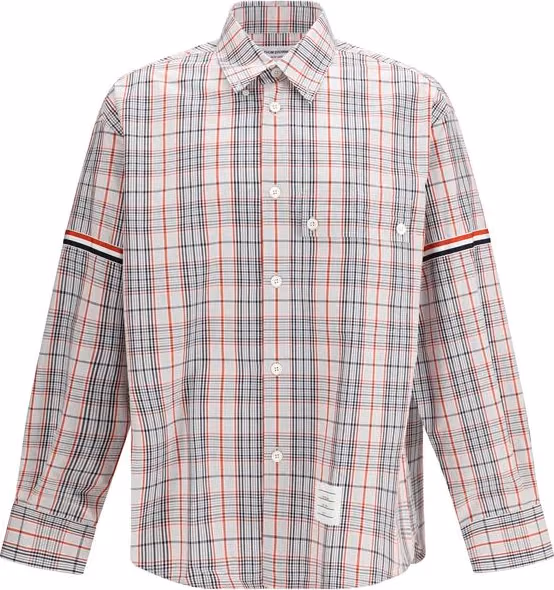 Multicolor Fabric Pattern Shirt