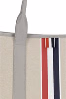 Gray Fabric Shoulder Bag 4
