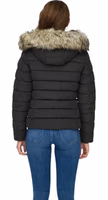 Gray Marabou Coat 2