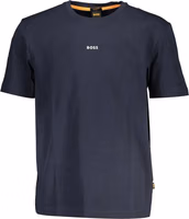 Blue Organic Cotton Men's T-Shirt 1