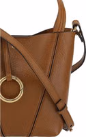 Brown Calf Leather Bos Taurus Shoulder Bag 4