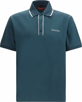 Bicolor Cotton Polo Shirt
