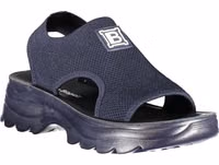 Blue Polyester Women Sandal 2