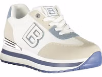 حذاء رياضي نسائي أبيض من البولي يوريثان 2