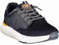 Blue Polyurethane Men Sneaker 2