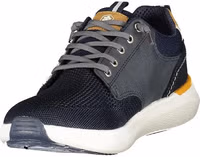 Blue Polyurethane Men Sneaker 3