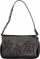 Black Polyurethane Women's Bag 1
