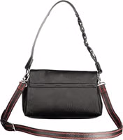 Black Polyurethane Women's Bag 2