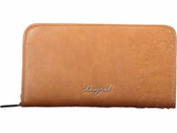 Marrone Polyurethane Women Wallet 1