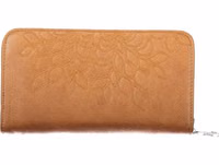 Marrone Polyurethane Women Wallet 2