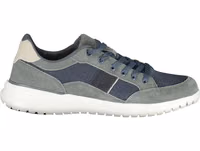 Blue Polyester Men Sneaker 1