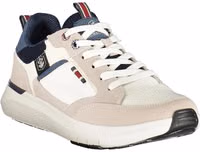 White Polyester Men's Sneaker 2