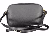 Black Leather Women Shoulder Bag 2