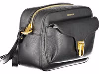 Black Leather Women Shoulder Bag 3