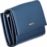Blue Leather Women Wallet 3