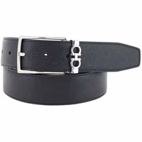 Black Calf Leather Bos Taurus Belt 1
