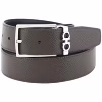 Black Calf Leather Bos Taurus Belt 4