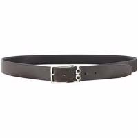 Black Calf Leather Bos Taurus Belt 5