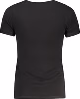 Black Cotton Women's T-Shirt 2